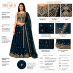 Women's Embroidered 3-Piece Ethnic Co-Ord Set with Jacket, Crop Top &amp; Palazzo