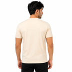 MENOLOGY Men's Graphic Printed Round Neck Half Sleeve T-Shirt | HOLISTIC Collection | Imported Canvas Fabric | Regular Fit | Casual Wear