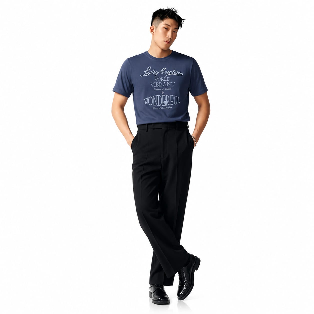 MENOLOGY Men's Round Neck Half Sleeve Graphic Printed T-Shirt | HOLISTIC | Imported Canvas Fabric | Regular Fit | Casual Wear