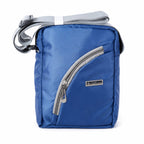Blue Water-Resistant Sling Bag for Men & Women | Lightweight Crossbody Shoulder Bag | Multiple Zipper Pockets | Adjustable Strap | Daily Travel Office Casual Bag