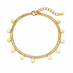 Gold Plated Charm Bracelet for Women
