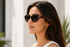 Upgrade your style with the ANS BILLION Women's Cat Eye Sunglasses.
