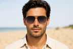Upgrade your style with BENHUNT Square Polarized Sunglasses.