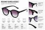 ANS BILLION Kids Round Sunglasses. - ANS Billons