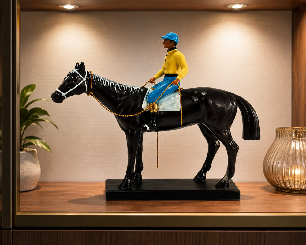 Best Showpiece Statue for Home Decor Beautiful Riding Horse ... - ANS Billons