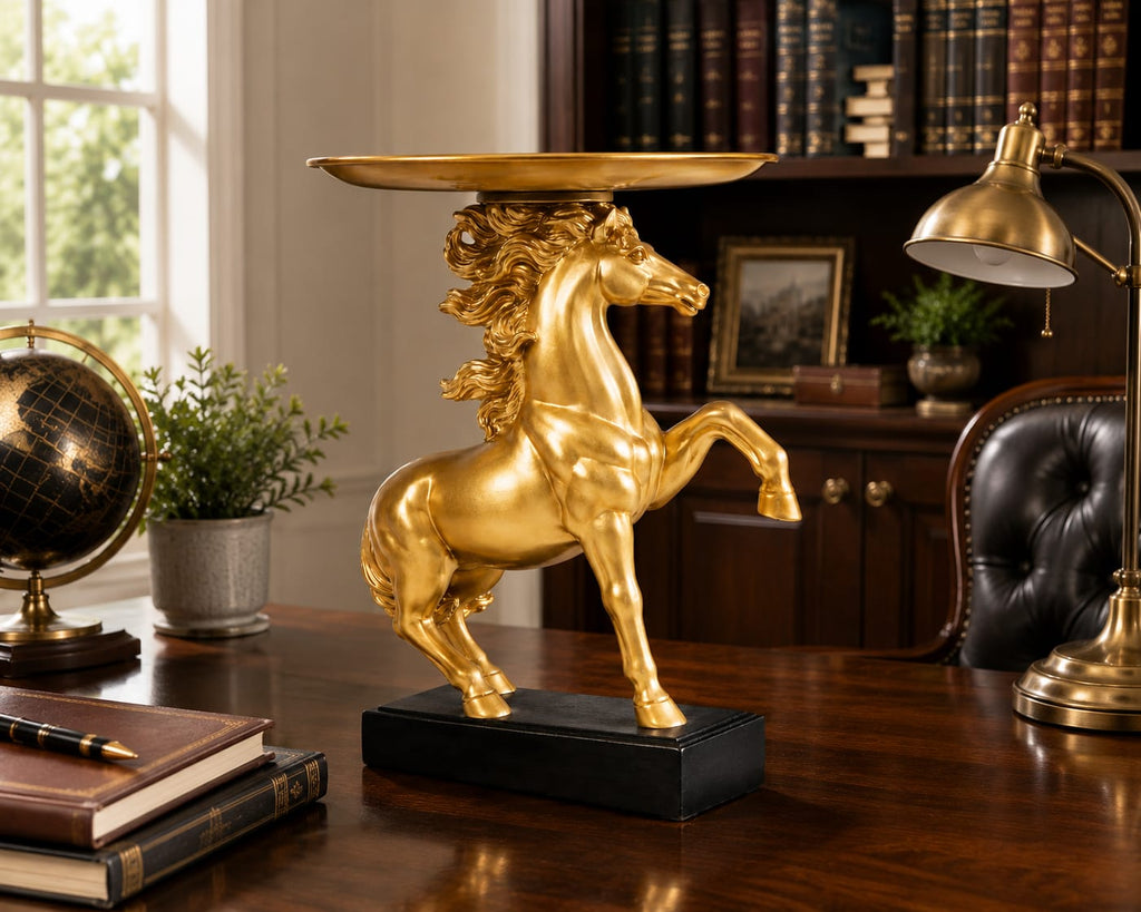 Majestic Horse with Plate – VIIVAZ - ANS Billons