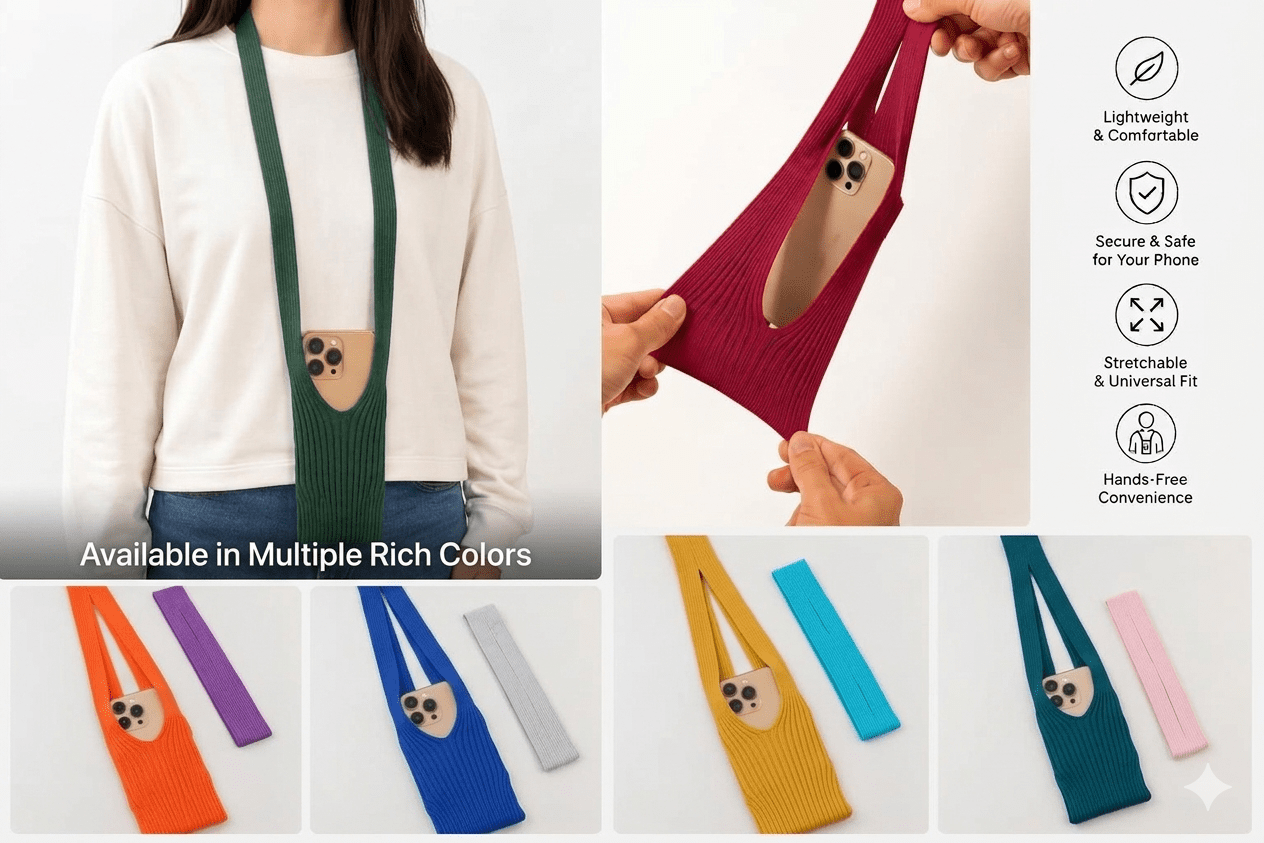 Pocket Sock Case for Apple iPhone Soft Stretchable Sleev - ANS Billons