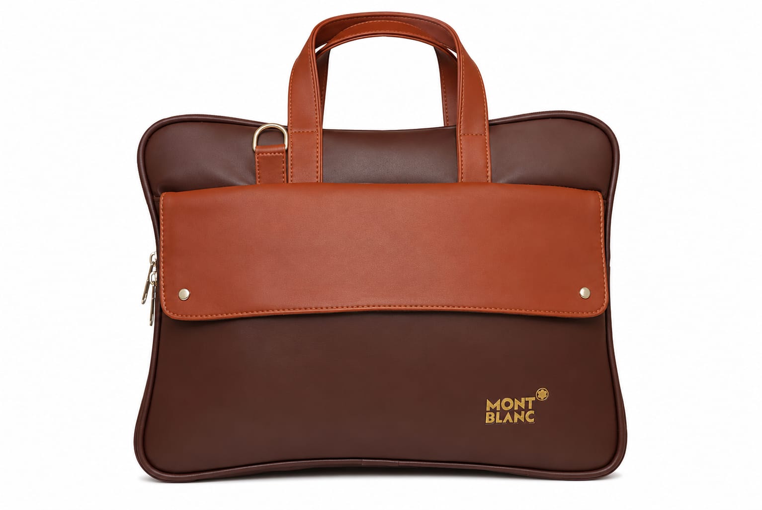 Premium Leather Laptop Briefcase for Men | Office Messenger Bag | Business Handbag - ANS Billons